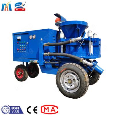 China Betonspuitmachines Droge mortel Betonspuitmachine schotbetongunite apparatuur Te koop