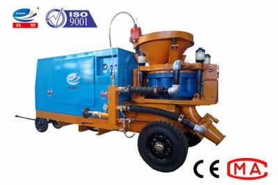 China Diesel Driven Wet Mix Shotcrete Machine Mobile Wet Concrete Sprayer for sale