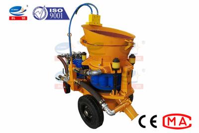 China Concrete Spraying Pneumatic Shotcrete Machine Driven By Air Compressor for sale