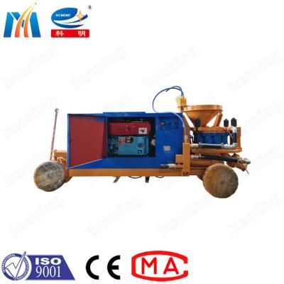 China Shotcrete van de dieselmotor Nat Mengeling Machine10m3/h Hoog rendement Te koop