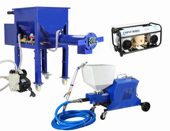 China High Flow Rate K Series Spraying Machine 100KG With Air Compressor for sale