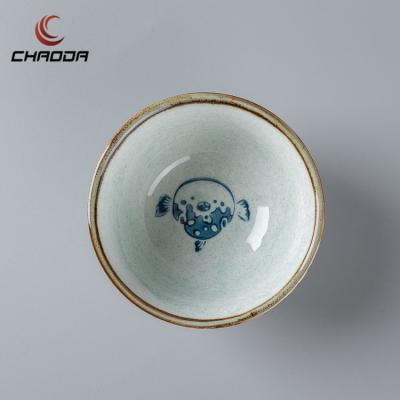 China CHAODA Sustainable Wholesale Ceramic Round Bowl Dinnerware For Restaurant Dinnerware Fine Quality Porcelain Sustainable Affordable Bowls for sale