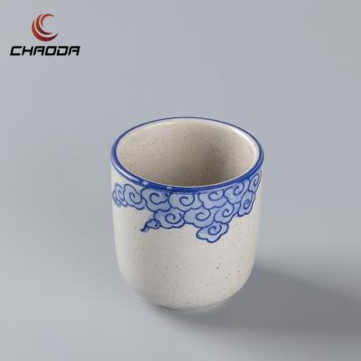 China Home Stocked CHAODA Mugs Porcelain Water Tea Milk Cups Viable Ceramic High Quality Restaurant Ceramic Mugs Wholesale Glazed Glossy for sale