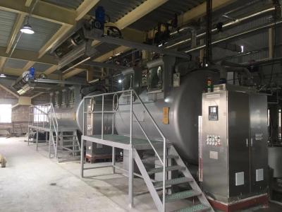 China Atmospheric  Overflow Dyeing Machine SS304 1: 4.5 Low Liquor Ratio for sale