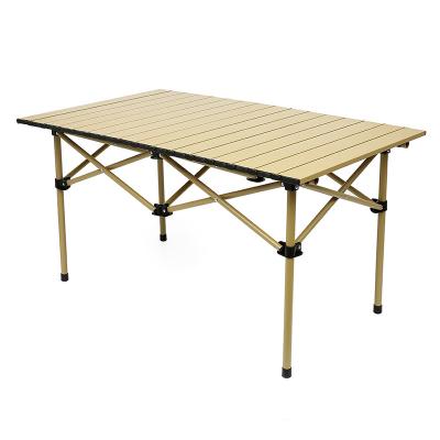 China Portable High Quality Low Price Beach Table Camping Table and Folding Folding Camping Chairs Set for sale