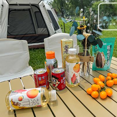 China Portable High Quality Aluminum Camping Outdoor Portable Easy Folding Table for sale