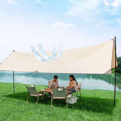 China Hot Sale Outdoor Camping Tent Stake Ultralight Rain Fly Tube Waterproof Tarp Type for sale