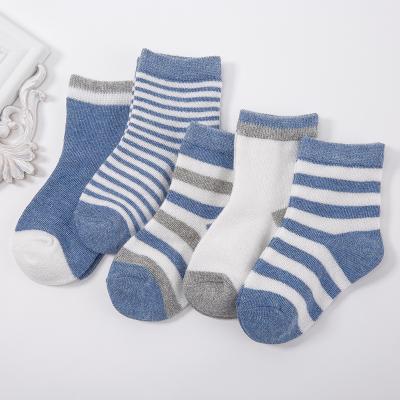 China Wholesale QUICK DRY Infant Kids Crew Socks 100% Organic Cotton Baby Socks Kids Socks for sale