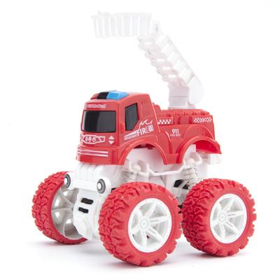 China Friction Toy Dorpshipping Children's Car Model, Children's Fire Truck Toy, Friction Deformation Plastic Toy for sale