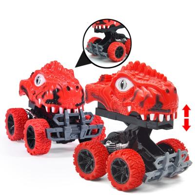 China High Quality Transnational Impact Deformation Vehicle Inertial Dropshipping Most Popular Construction Vehicles Friction Inertial Dinosaur Toy Car for sale