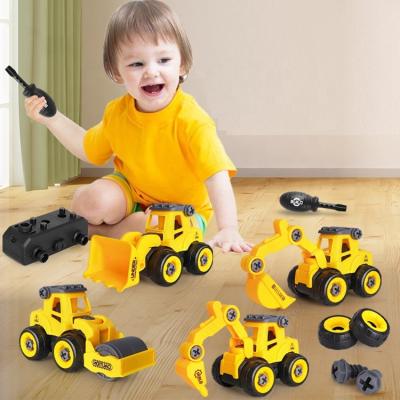 China Dropshipping Intelligence Development China Custom Funny Building Block Bricks Diy Educational Toys Assemble Construction Truck Car For Kid for sale