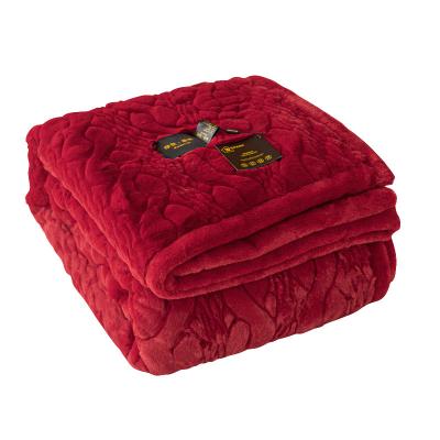 China PORTABLE Best Selling Goods Using Soft 100 Polyester Faux Fur Blanket for sale