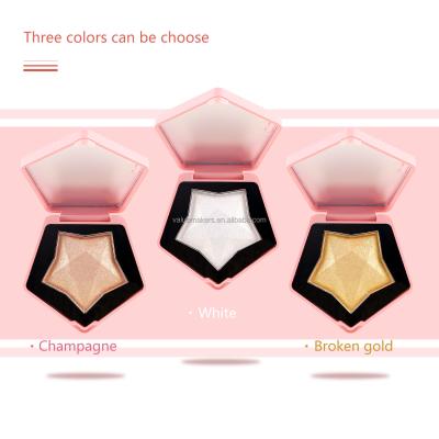 China Waterproof Highlighter Bar Makeup Vegan Face Makeup Highlighter Bar With Highlighter Bar Pressed Logo for sale