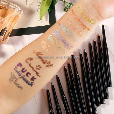 China Chameleon 12 Colors Chameleon Waterproof Eyeliner Eyeliner Customed Personalized Waterproof Eyeliner for sale