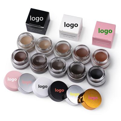 China Lowest MOQ Custom Logo Eyebrow Gel Brow Pomade Long Lasting Waterproof Eyebrow Enhancers Dip Brow Private Label Eyebrow Pomade for sale