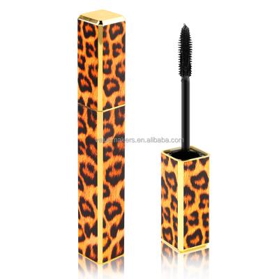 China Wholesale Custom Logo Eye Makeup Long Lasting Leopard Print 4D Water Resistant Mascara Moisturizer 2021 for sale