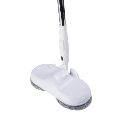 China Viable Cordless Rechargeable Electric Broom Spinning Floor Scrubber Household Polisher Cordless Broom for sale