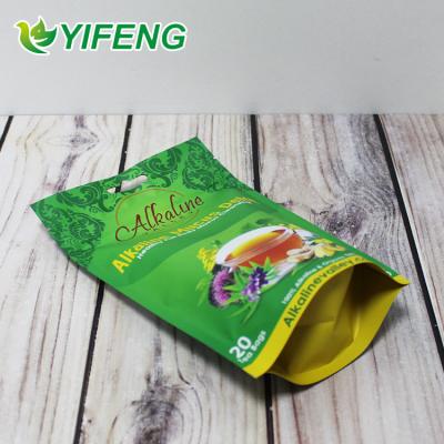 China Moisture Proof In Bag Foil Wrap Wrapped Fruit Bulk Stand Packaging For Chinese Green Tea Wholesale Packaging for sale