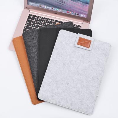 China /Washable Eco-friendly Scratch Felt Protector Laptop Bag Tablet Protective Case Notebook Sleeve For 11 13 iPad Pro 15 inch Kindle Macbook for sale