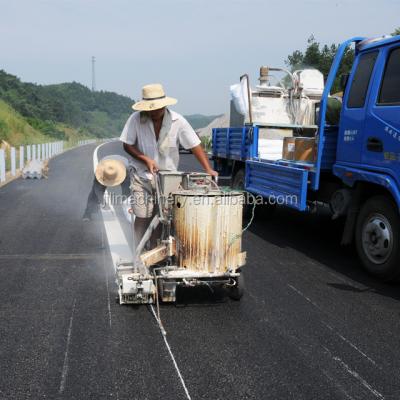 Cina Hand-Push Type Thermoplastic Road Marking Machine Price maquina para pintar carreteras in vendita