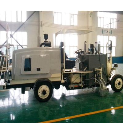 Cina Self-propelled used thermoplastic raising line road marking machine in vendita