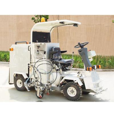 China Hot sale Automatic Sitting Type Small Driving Cold Plastic Paint Road Marking Machine for sale