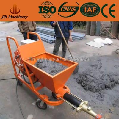 China Wet mixed sand cement mortar pump plaster spraying machine Te koop