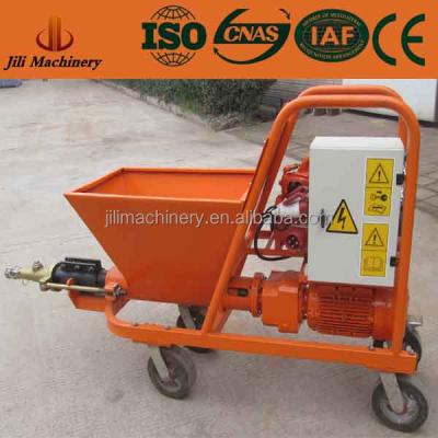 China Wet mixed cement mortar pump spraying plaster machine on sale en venta