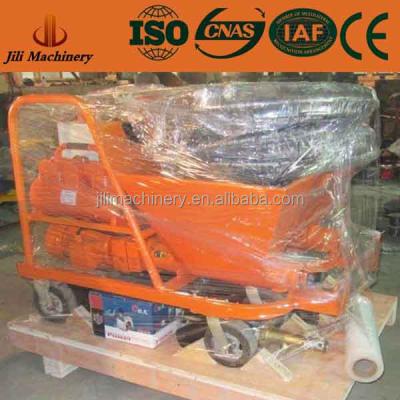 중국 Hot sale Wet mixed cement mortar portable plastering machine 판매용