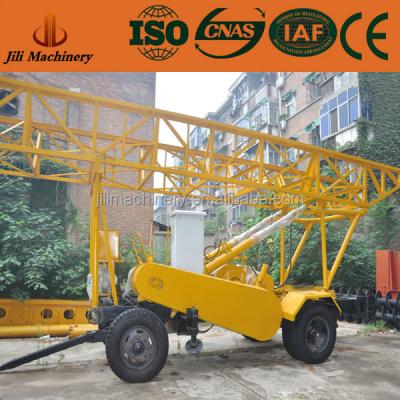 中国 Portable deep mud rotary trailer mounted water well drilling rigs for sale 販売のため