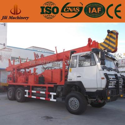 中国 600m Deep Borehole Truck Mounted Used Water Well Drilling Machine for Sale 販売のため