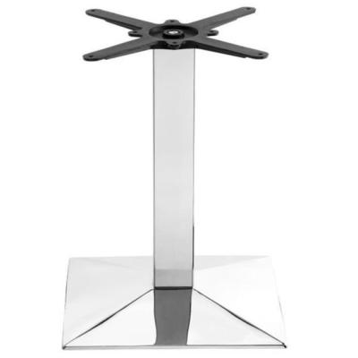 China Contemporary Stainless Steel Table Leg Plate Finishing Premium Table Base For Hotel for sale