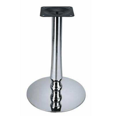 China Dining Table Adjustable Leg Round Base (Other) Stainless Steel Table Base For Restaurant for sale