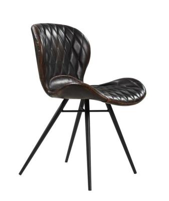 China Classic Leather PU Cafe Revolving Chair Dining Chair for sale