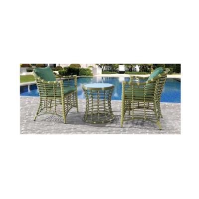 China Waterproof modern patio sofa set outdoor garden furniture sofa set rattan table and chair furniture set for sale