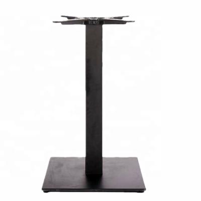 China Easy accembly 400*400*720mm square cast iron table base for restaurant for sale