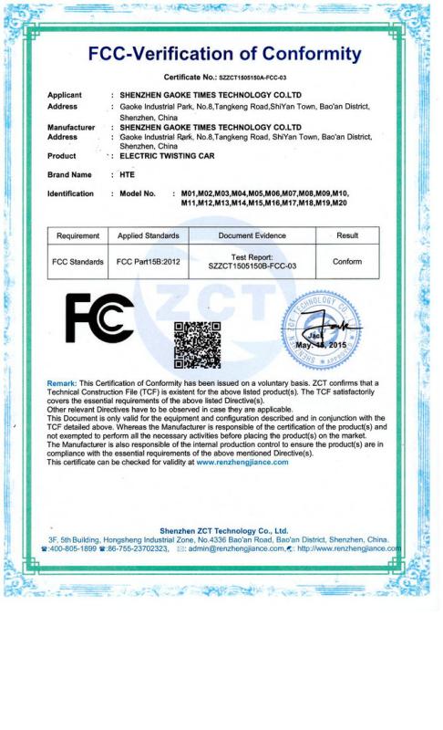 FCC - Shenzhen Zhehua Technology Co., Ltd.