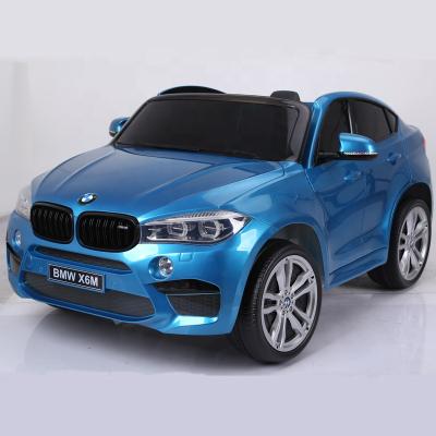 China Ride On Toy BMW X6M Licensed Children Ride On Car 2 Seater Kids Electric Car for sale