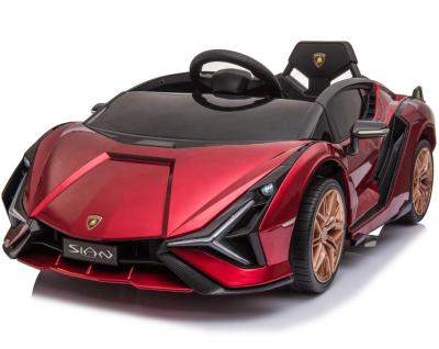 China Ride on Toy Lamborghini SIAN Licensed Toy Car 12 Volt Children's Electric Car Children for sale