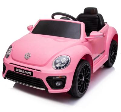 China Ride On Licensed Toy 12V BEETLE DUNAIRE Ride On Car With 2.4G Remote Control for sale