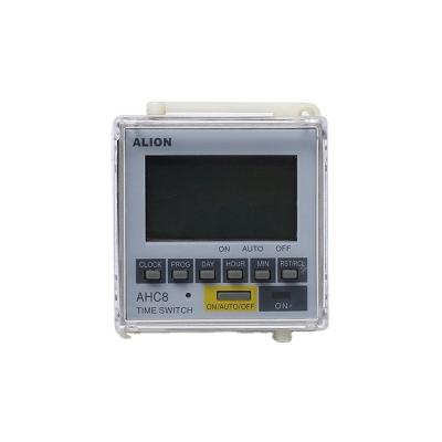 China ALION AHC8 220V-240V Programmable Din Rail Auto Time Switch With CE AHC8 for sale