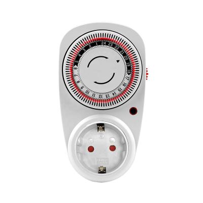 China Timer GMT03A 24 Hour Mechanical Analog On/Off 15 Minute Time Switch Timer for sale