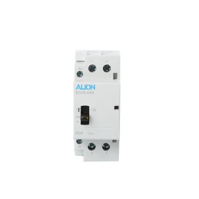 China Durable ALION BCH8-40M 250Vac Din-rail Insulation Contactor BCH8-40M for sale