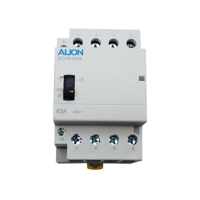 China Durable ALION BCH8-60M 250Vac Din-rail Insulation Contactor BCH8-63M for sale