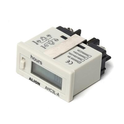 China AHC3L-A 220V 8 Digital Sealed Analog Mechanical Battery Hour Meters White for sale