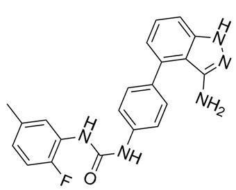 Chine Inhibiteur oralement Bioavailable de Cas 796967-16-3 Linifanib ABT-869 à vendre