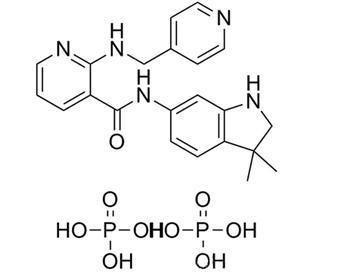 Chine Diphosphate C Kit Inhibitors Cas de Motesanib 857876-30-3 à vendre