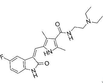 Chine Inhibiteur C Kit Inhibitors Cas de rtk de Sunitinib 557795-19-4 à vendre