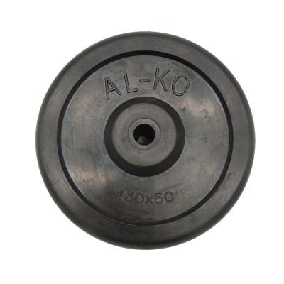 China 6inch AL-KO wheel solid rubber wheel for pulley for sale