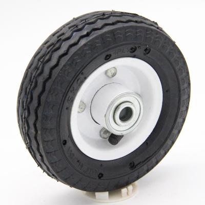 China Car Pneumatic Climbing Wheel 6inch Pneumatic Stair Rubber Wheel for sale